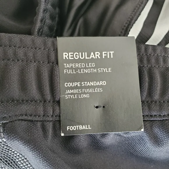 Mens Adidas Aeroready Track Pants New with tags XL Football Tapered Leg - Picture 6 of 6